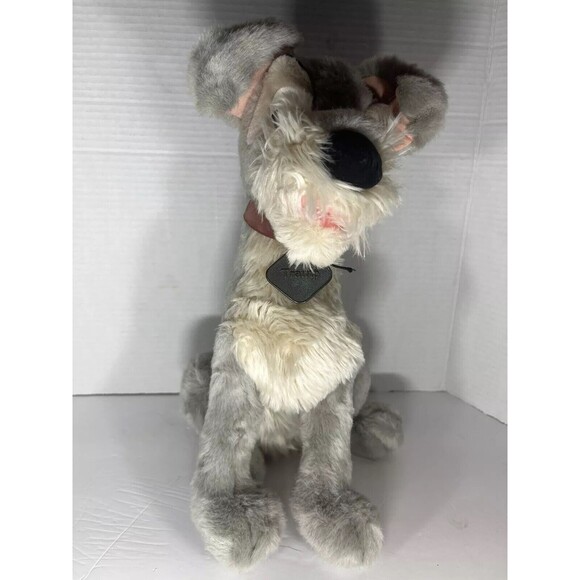 Walt Disneys Lady And The Tramp “ Tramp” Large Plush With Metal Tag - Picture 4 of 6